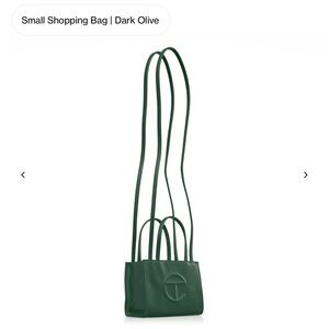 Olive green Telfar bag
